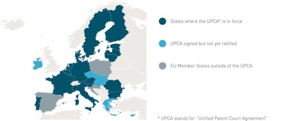 UPC map